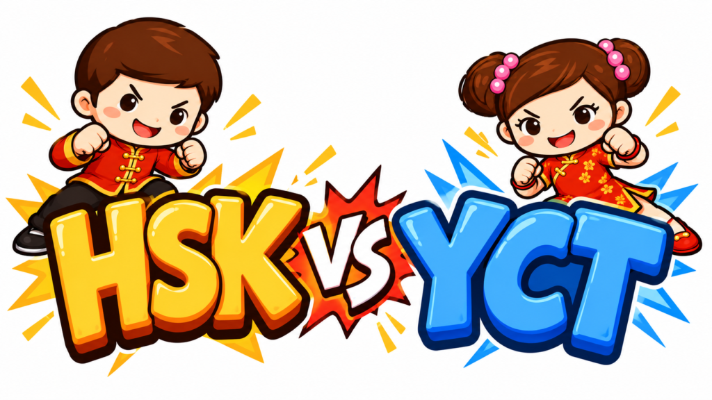 HSK VS YCT! JANGAN SAMPAI SALAH PILIH! hsk vs yct chibi showdown